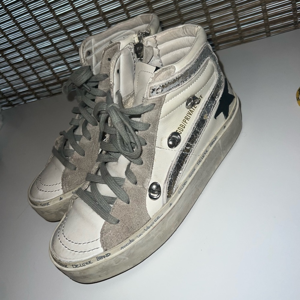 Golden Goose Hi Slide Sneakers - Private Edition